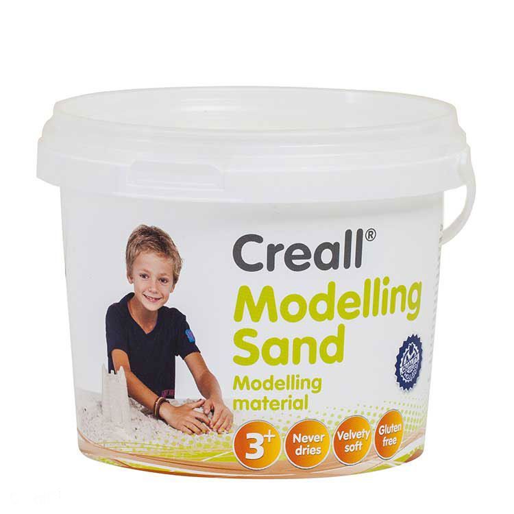 Sable à modeler - Creall Modelling Sand - 750gram - Natural