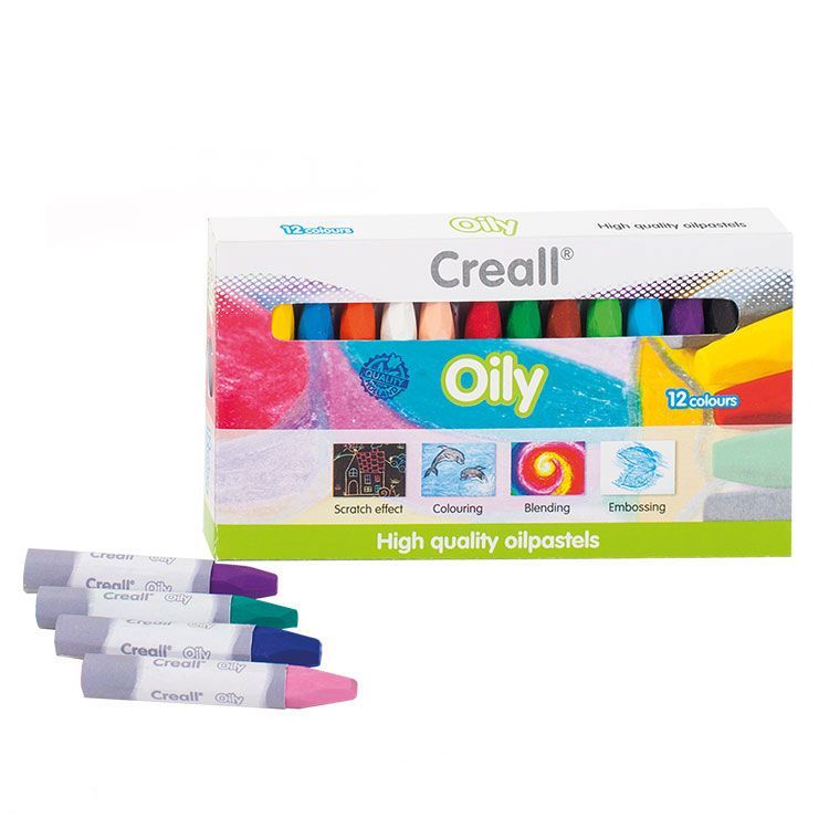 Ölpastell - Creall Oily – 12 Farben