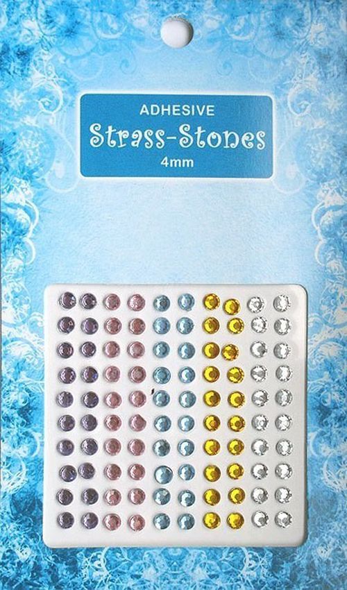 Adhesive Strass Jewelry Stones - 4mm