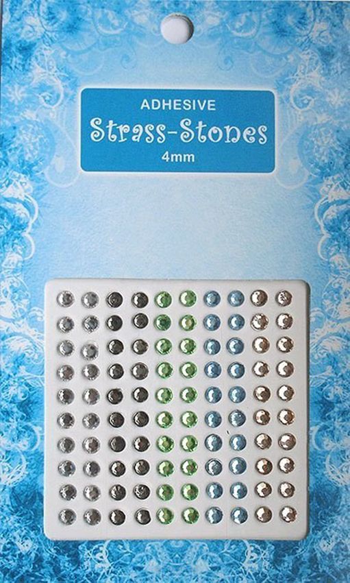 Adhesive Strass Jewelry Stones - 4mm