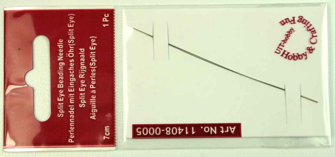 Perlennadel mit Eingaches öhr - 7cm