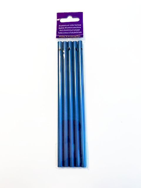 Windgong Tubes - Aluminium - 6mm x 14cm - Blue