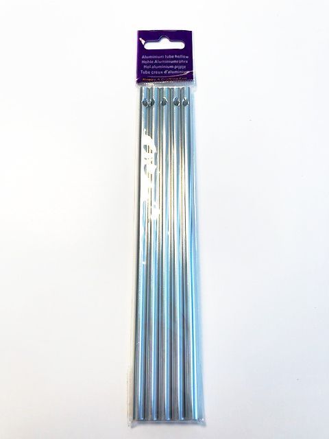 Windgong Tubes - Aluminium - 6mm x 17cm - Platinum
