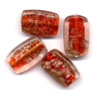 Hand-made  Jewelry Beads - Transparent Red