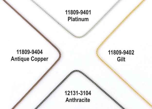 Metalen Ketting - Platinum - 1,9mm x 1meter