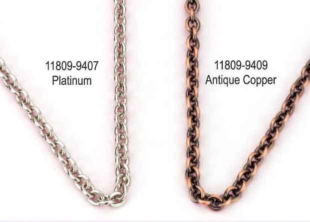 Metal Chain - Antique Copper - 7,8mm x 1M