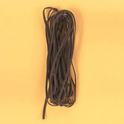 Leather-Like Cord - Square - Dark Brown