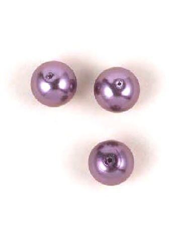 Perles en verre Rond - 10mm - Brun