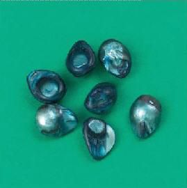 Perles d`eau douce - 9-10mm - Turquoise