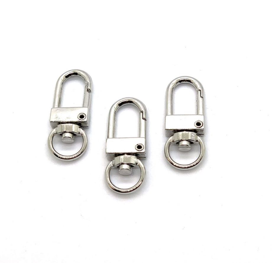 Multifunctionel Clasps - 32mm - Silver - 3pcs