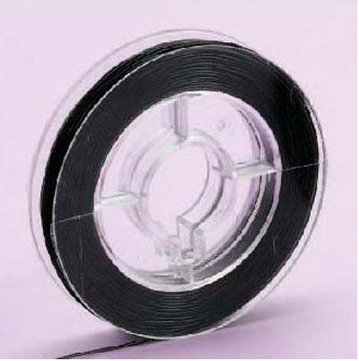 Schwarz Nylonfaden - 0,5mm x  20meter