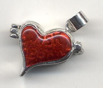 Heart Jewelry Pendant - Lockable