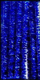 Glitter Chenille Set - Blauw
