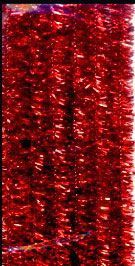 Glitter Chenille Set - Rot