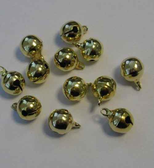 Jewelry Bells - Gold - 10mm