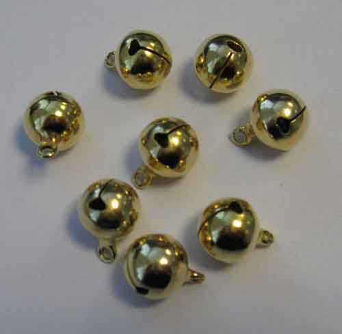 Jewelry Bells -  L'or - 12mm