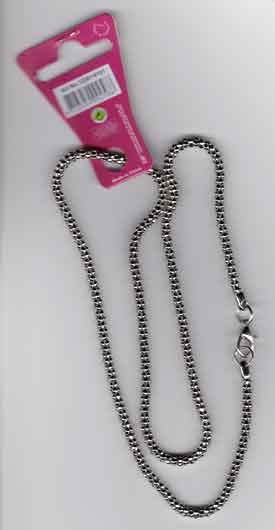 Chain with Lobster Clasp - 4mmx60cm