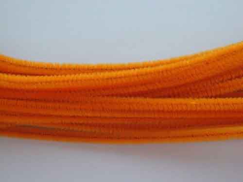 Chenille - Oranje