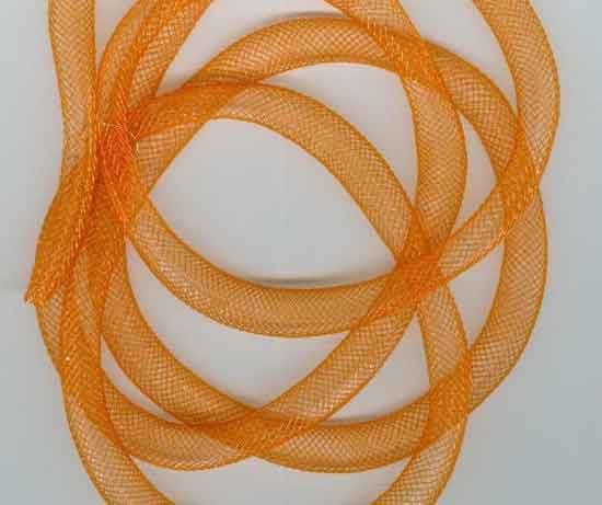 Fish Net Tubes - Nylon - Orange