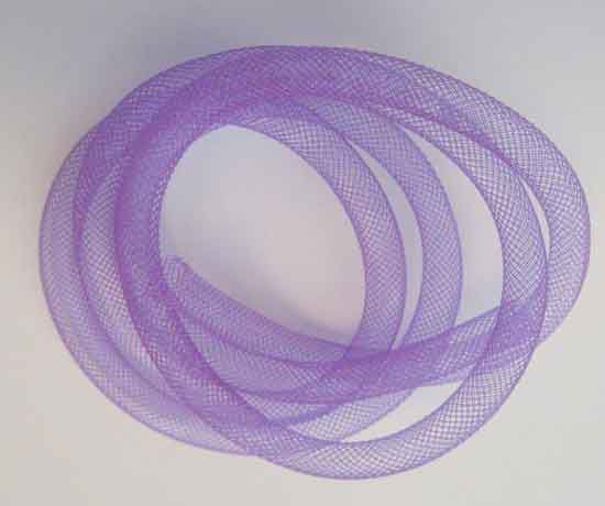Fish Net Tubes - Nylon - Purple