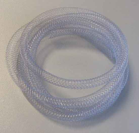 Fish Net Tubes - Nylon - Grau