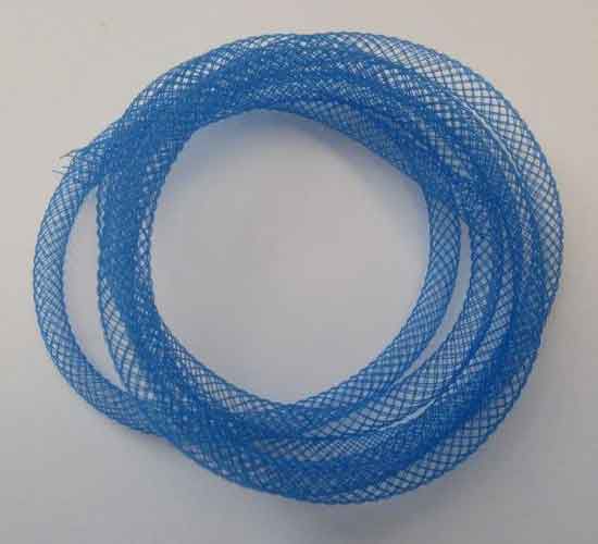 Fish Net Tubes - Nylon - Sky Blauw