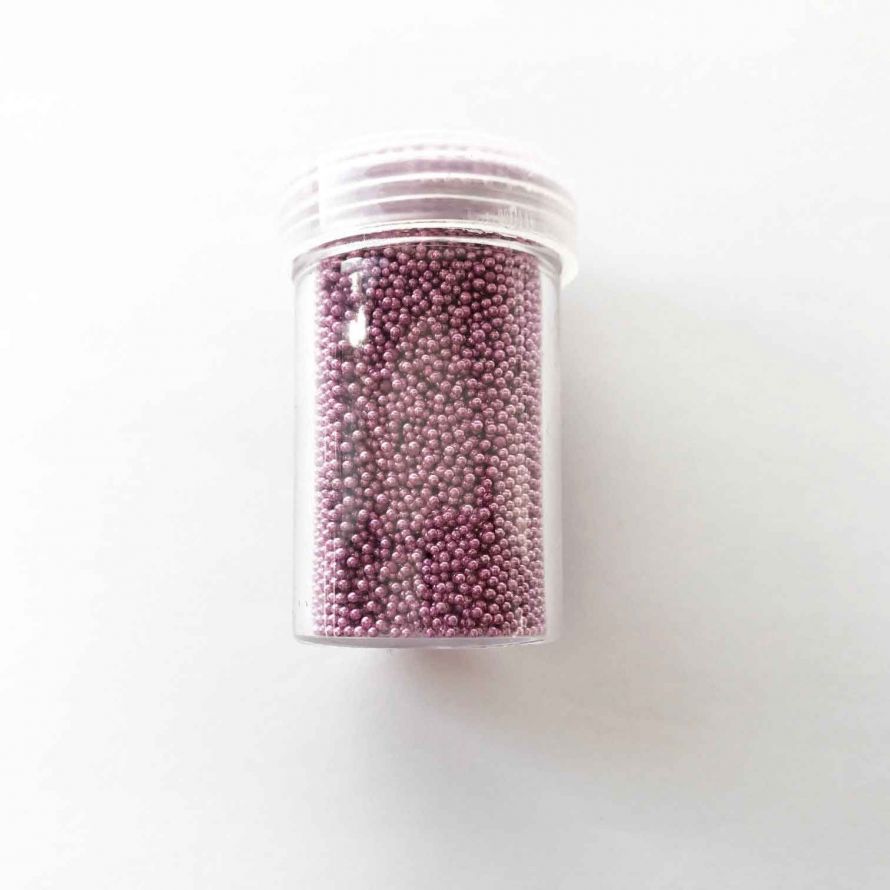 Caviar Beads - No Hole - 0,8-1mm - Pink