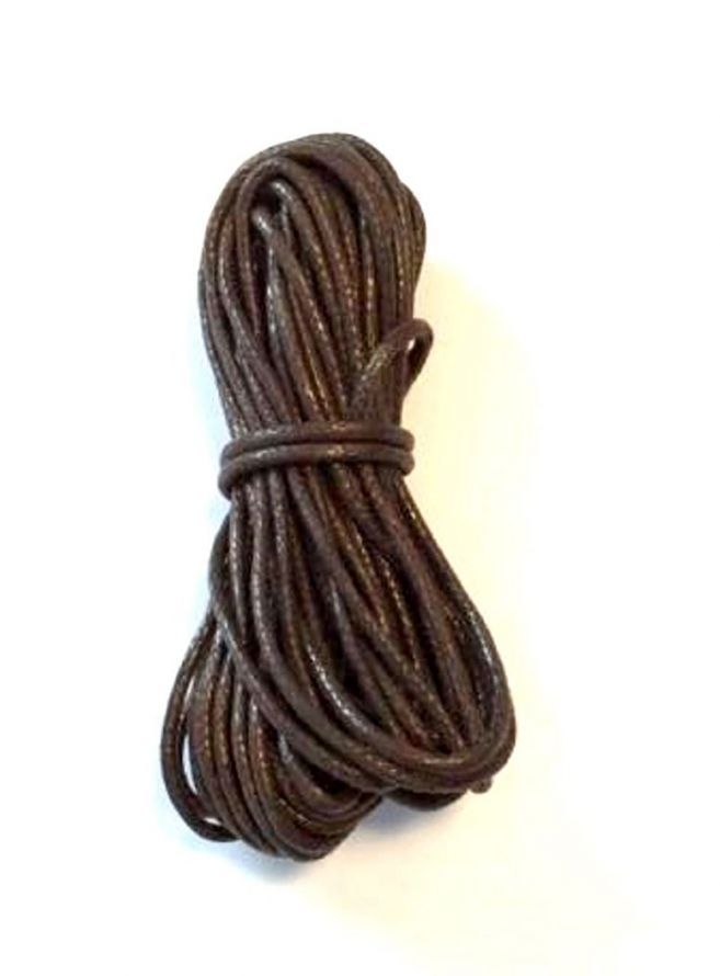 Waxed Cotton Cord - Brown