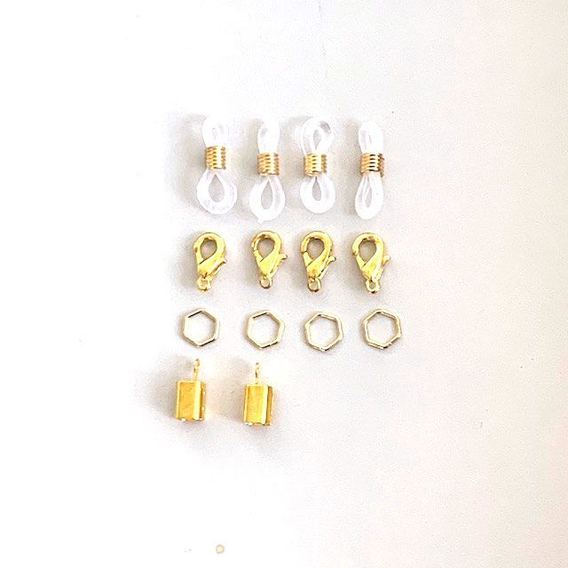 Sunglass Chain Set - DIY - Gold