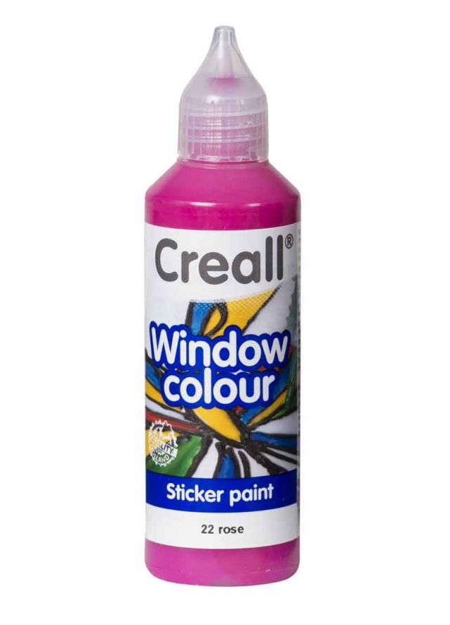 Window Colors - CREALL-GLASS - Sticker Paint - Pink