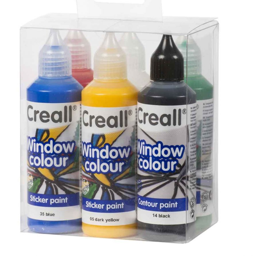 Window Colors - CREALL-GLASS -  Primary assortment Set 