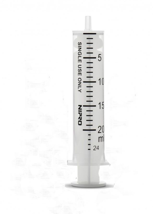 20 ml. Syringes 