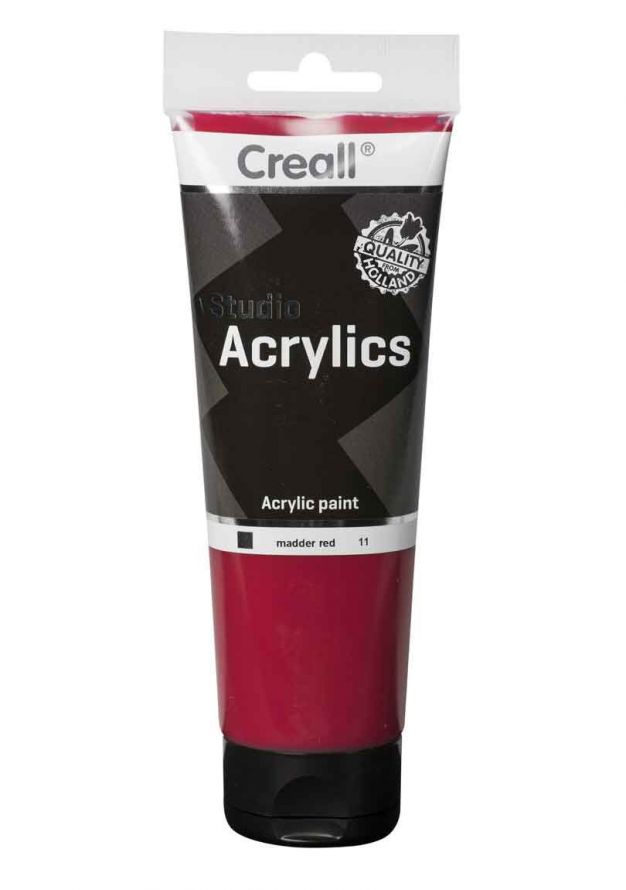 Acryl Farbe - Madder Red - 250ml 