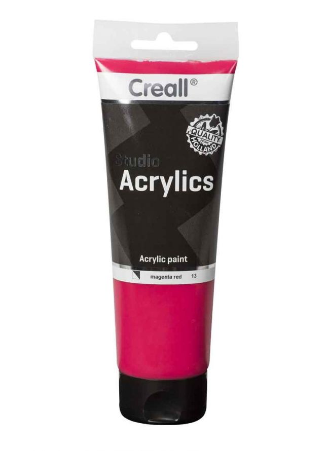 Acryl Verf - Magenta Red - 250ml