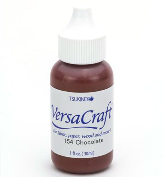 VersaCraft Inker - Navul Inkt - 30ml - Chocolate