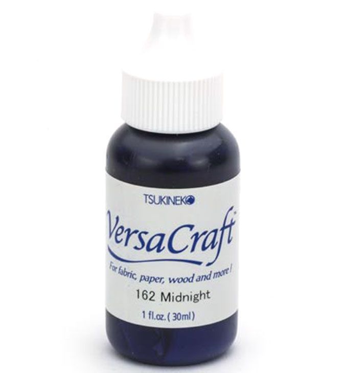 VersaCraft Inker - Navul Inkt - 30ml - Midnight Blue