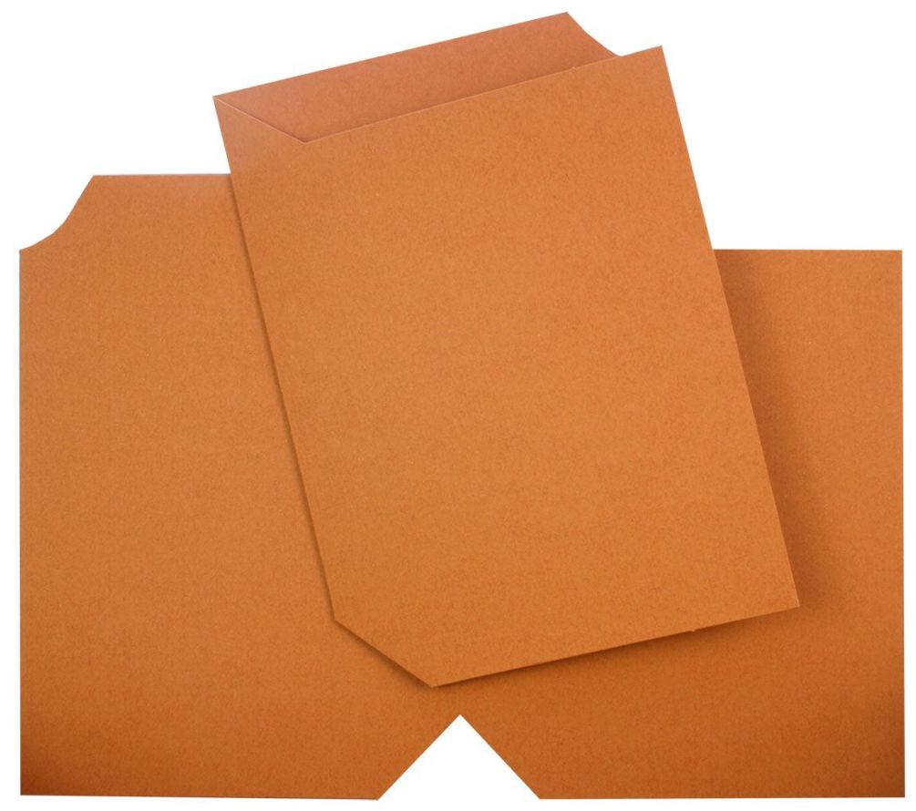 100 Book Passe Partout Cards - Rust Brown