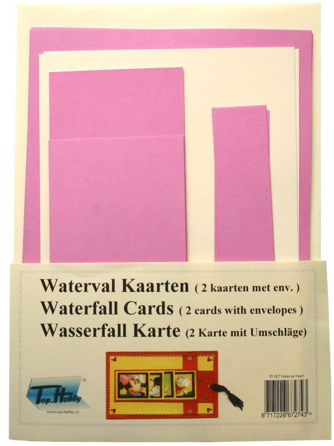 Waterfall Cards Package - Lilac