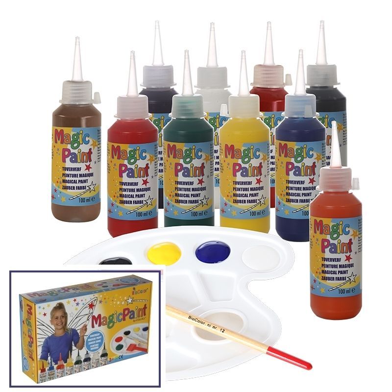 Magic Paint - Set 6 x 100 ml + 2 x 50 ml