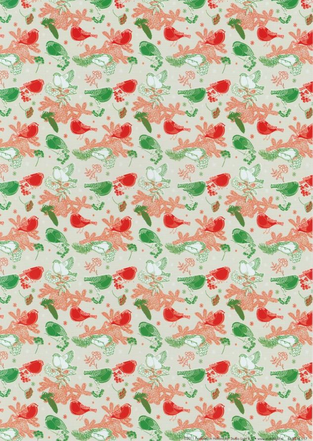 Christmas - Background Paper A4