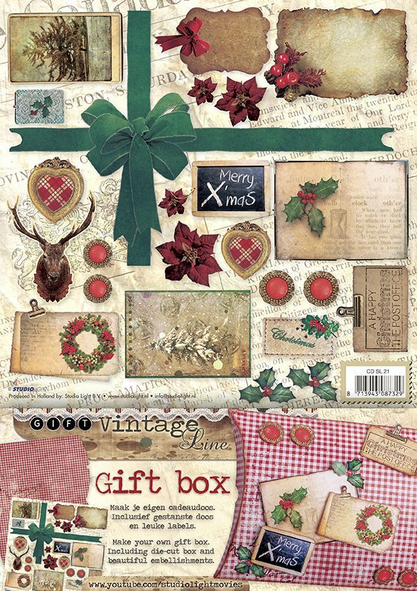 Gift Box - Christmas Vintage
