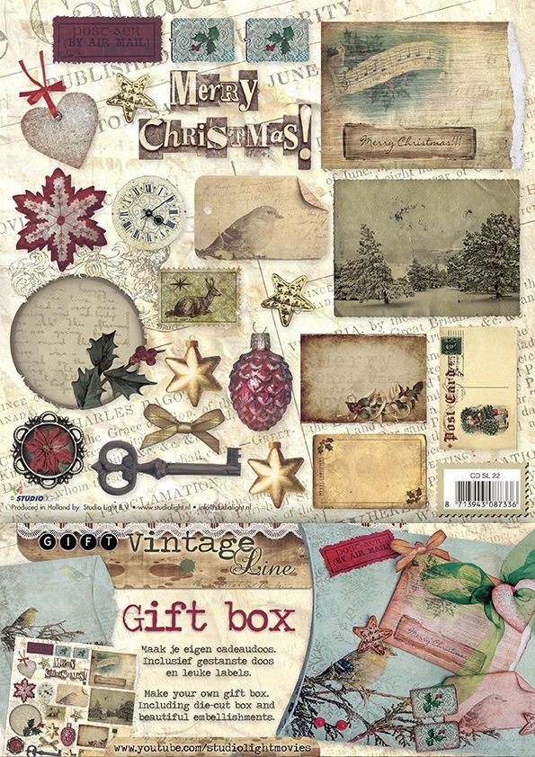Gift Box - Christmas Vintage