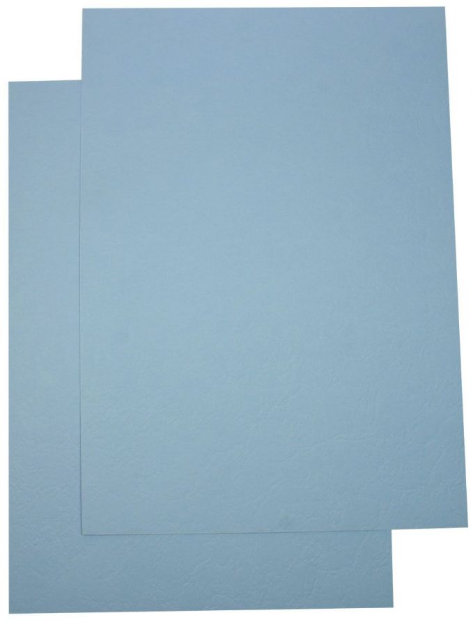 200 Cuir - Crea-Papier Texturé - Carton - A5 - Bleu-Lavande