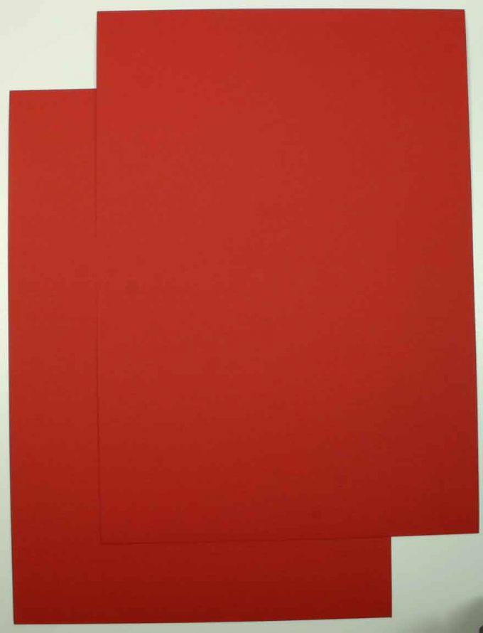 200 Texturé de Lin - Crea-Papier - Carton - A5 - Rouge