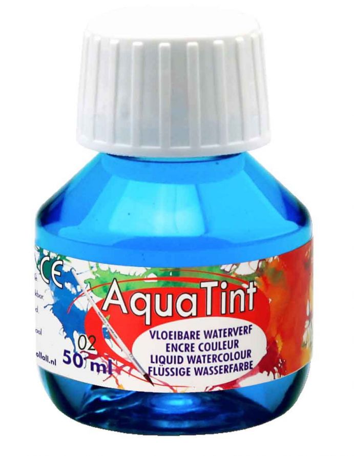 Aqua Tint - Wasserfarbe - Hellblau - 50ml
