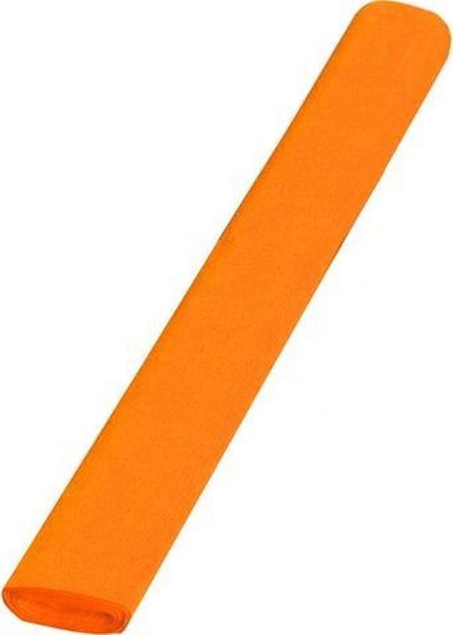 Krepp Papier - Orange - 50 x 250cm