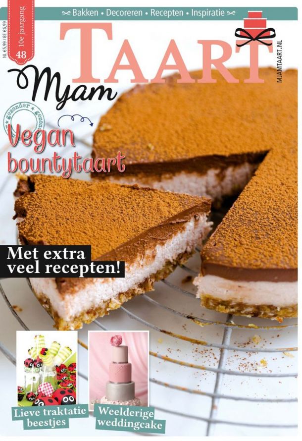 MjamTaart 48 -  Lente taarten - Dutch language