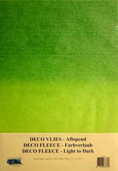 10 Deco Fleece - Grün - A3 Bogen
