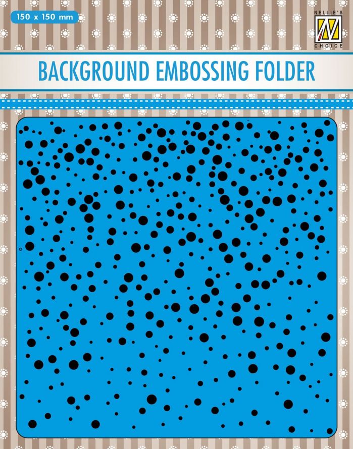 Achtergrond Embossing Folder - 150 x 150mm