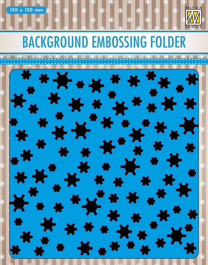 Achtergrond Embossing Folder - 150 x 150mm 